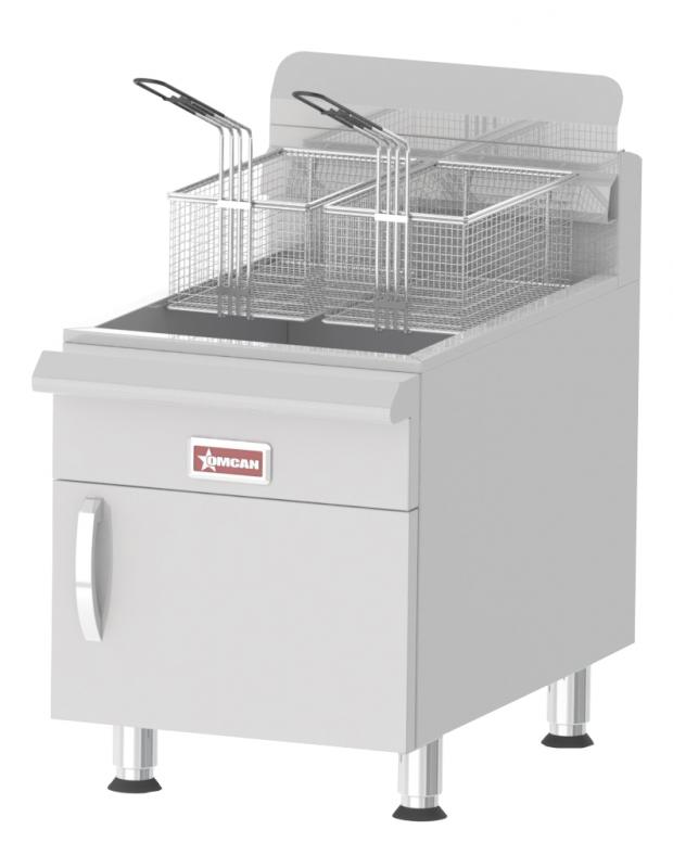 Commercial Countertop Propane Gas Fryer with 53,000 BTU and 30 lb Commercial Countertop Propane Gas Fryer with 53,000 BTU and 30 lb. Oil Capacity